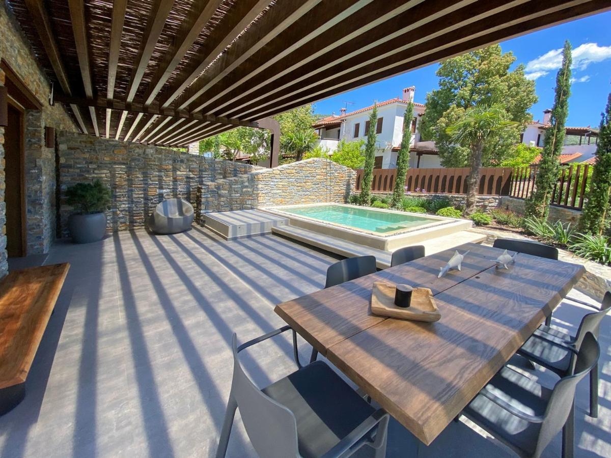 Lethe Villas With Private Pool Kato Gatzea Greece Exterior photo