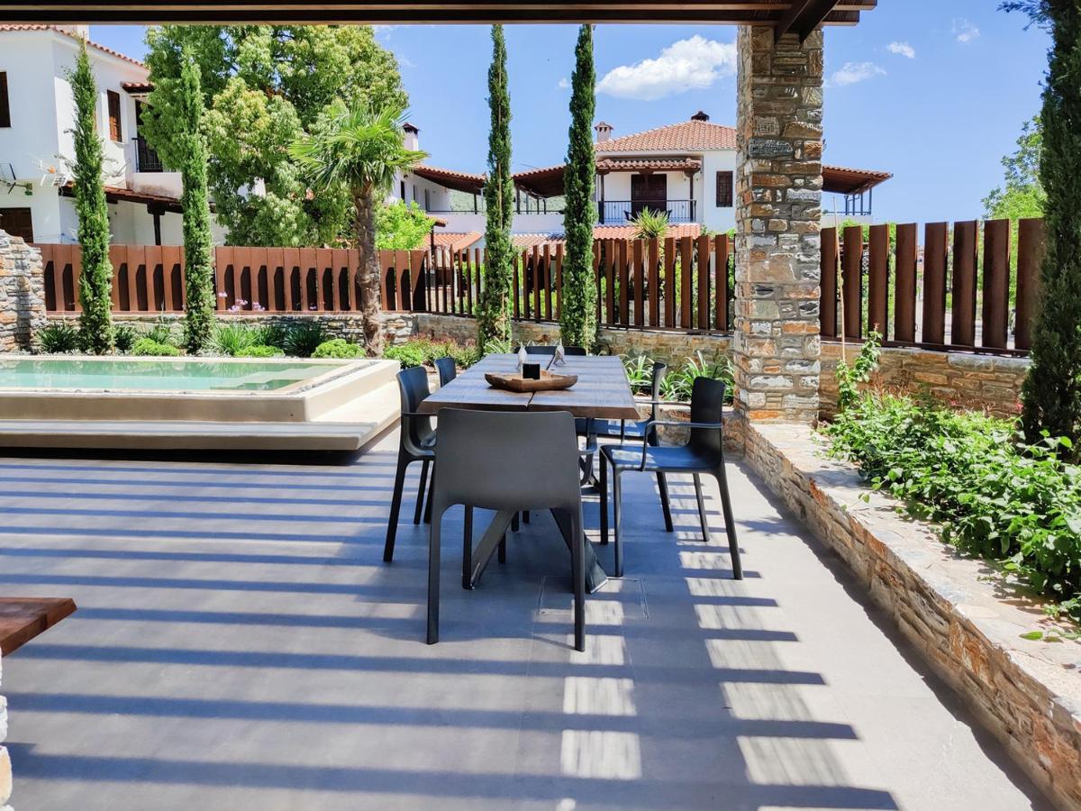 Lethe Villas With Private Pool Kato Gatzea Greece Exterior photo